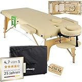 HABYS Sofia Light Massageliege | Klappbar Holz 2 Zonen | Massagetisch mit...
