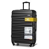 WITTCHEN Reisekoffer Groß Rollkoffer Trolley Großer Koffer Check-In...