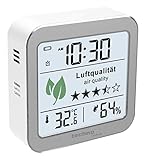 technoline WL1020 Luftgütemonitor zur Überwachung der Raumluftqualität,...