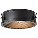 Lightbox Deckenlampe mit Ø 30 cm - Vintage Deckenleuchte - E27 Fassung -...