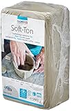 GLOREX 6 8075 301 -Soft Ton weiß 2500 g, natürlicher, besonders weicher...