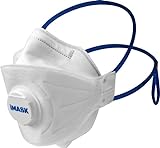 iMask 10x FFP2 Maske mit Ventil | Staubmasken Atemschutz Feinstaub |...