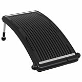 vidaXL Gebogener Solar-Heizung für Pool 110x65 cm Solar-Heizung...
