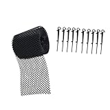 Gadpiparty 1 Set Dachrinnen Gartenschutznetz Anti Fallendes Laubnetz Schild...