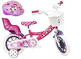 A.T.L.A.S. Mädchen Kinderfahrrad 12 Zoll Minnie Von Disney, Ausgestattet...