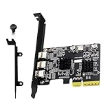 SEAYACK DriverFree PCIe 4X to Type C Video Converters Card Supporting...