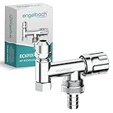 Engelbach® Universal Eckfix Gerätezusatzventil mit Rückflussverhinderer...