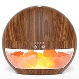 SALUBRITO Aroma Diffuser & Salt Range Pakistan Leuchte, 100ml Diffusor für...