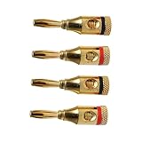 BELLIFFY 8 Stück Teiliges Vergoldetes Bananenstecker Stapelbare...