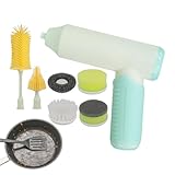 Elektrische Bürste für Dusche – Badreiniger, wiederaufladbar, tragbar,...