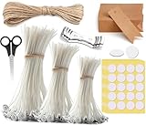 Kerzen Selber Machen Set - Kerzendocht Set für Kerzenformen zum Gießen,...