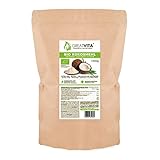 GreatVita Bio Kokosmehl 1000g fein gemahlen, ideal zum Backen