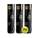 Wilson - US Open - Tennisbälle - 3 Dosen (12 Bälle) - gelb - für...