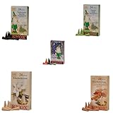 Knox Räucherkerzen im 5er Set mit 24 ST pro Packung, Räucherkegel in...