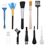Bewudy 10 Stück Antistatische Bürste Reinigungsbürsten Set, Nylon...