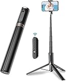 TONEOF 152CM Selfie Stick Stativ, Ausziehbar All-in-1 Handy Stativ aus...