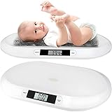 Retoo Babywaage Flach Digital bis 20kg, Kinderwaage, Digitalwaage, Baby...