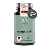 Brennnessel Kapseln - 20:1 echter Brennnessel-Extrakt - 900 mg hochdosiert...