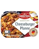 DREISTERN Cheeseburger Pfanne 280g I Mit Rindfleisch & Nudeln I Herzhaftes...