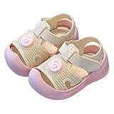 Baby Jungen Mädchen Sandalen Premium Weiche Anti-Rutsch Gummisohle...