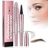 3D Wasserdichter Microblading Augenbrauenstift, 2025 Neu Upgrade Magie...