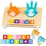 DQMOON Spielzeug ab 4 Jahre, Montessori Spielzeug ab 4 5 6 Jahre Zahlen...