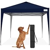 Quictent Pavillon 3x3m Wasserdicht Faltpavillon Stabil Winterfest, Pop-Up...