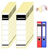 120 Stück Professionelle Ordnerrücken Selbstklebend Set,Perfekt für...