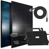 SUNNIVA 1196W Balkonkraftwerk 800W komplett Steckdose - Astro Energy 800W...