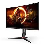 AOC Gaming C32G2ZE - 32 Zoll FHD Curved Monitor, 240 Hz, 1ms, FreeSync...