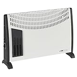 Clatronic® Konvektor Heizung | Mobile Heizung für Gartenhäuser, Garagen...