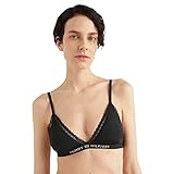 Tommy Hilfiger Damen BH ohne Bügel, Schwarz (Black), M