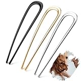 Mbsomnus 3 Stück French Hair Pin Metall Französische Haarnadel 14cm...