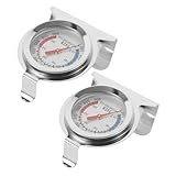 Homoyoyo 2 Stück Teiliges Ofenthermometer Edelstahl Doppelte Skala...