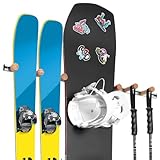 Fuloon Ski-Wandhalterung, Skiständer Skihalter Wand,...