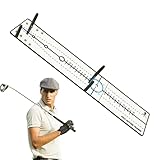 Golf Putting Ausrichtungsspiegel – faltbares Trainingswerkzeug mit klaren...