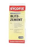 Sycofix Blitzzement 1,5 kg, innen und außen, Schnell-Zement,...