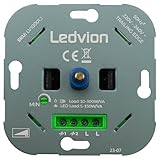 Ledvion LED Dimmer 3-250 Watt | 220-240V | Phasenabschnitt Universal |...