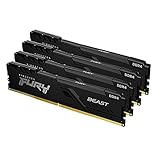 Kingston FURY Beast 16GB (4x4GB) 3200MHz DDR4 CL16 Desktop Speicher Kit mit...