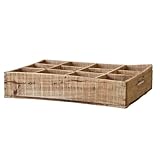 Chic Antique Holztablett / Regal mit 12 Fächern