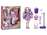 Rainbow High Modepuppe mit Schleim & Haustier - Violet (Lila) - 28 cm...