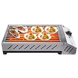 Elektrogrill, 2.5KW Kommerzieller Tischgrill Elektrische Grillplatte mit...