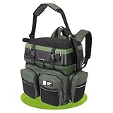 Zite Fishing [Multi Angelkoffer-Rucksack & Sitz-Kiepe in 1] Angeltasche...