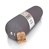 Inner Peace Yoga Bolster | Yogabolster Ø 23 cm mit Bio-Dinkelfüllung |...