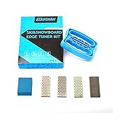 xcman Freeride Snowboard Edge Wate Tuning Kit Diamant File Guide Gummi...