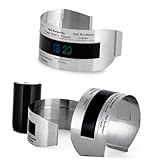 Beatifufu 2 Stück Weintemperaturmesser Armband mit Digitalem Display...
