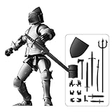 MEIEST Ritter Rüstung Aktionsfigur,Mehrgelenkig Beweglich Roboter...
