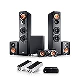 Teufel Ultima 40 Surround Wireless 5.1 Set - Heimkino-Set mit Kabellose...