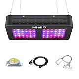 Niello Upgrade LED Pflanzenlampe, LED Grow Lampe mit Optischer Linse, UV IR...