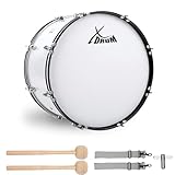 XDrum MBD-222 Marsch Bass Trommel, Fußball Pauke 22' x 12' (7,5 kg, 4...